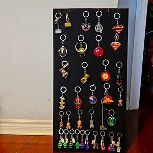 Marvel and DC super hero key chains